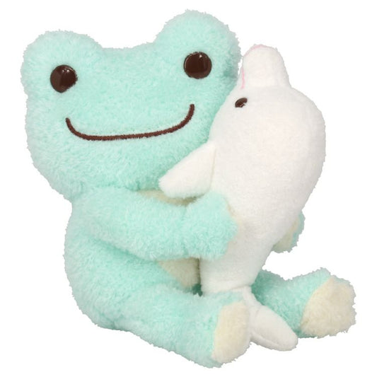 Pickles the Frog | Plush Doll Toy H15×W15×D9cm (Sea Friends Dolphin)