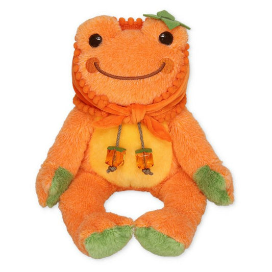 Pickles the Frog | Plush Toy Bean Doll Plush 155×130×140mm (Persimmon)