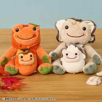 Pickles the Frog | Plush Toy Bean Doll Plush 155×130×140mm (Oyster)