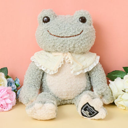 Pickles the Frog | Plush Toy Bean Doll Plush 290×220×250mm (Favori Brie)
