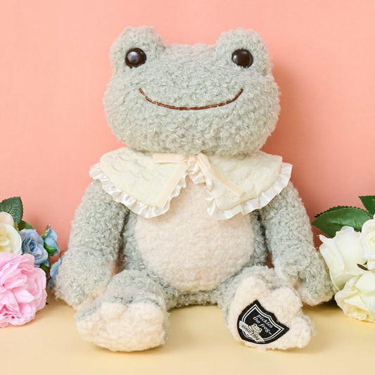 Pickles the Frog | Plush Toy Bean Doll Plush 290×220×250mm (Favori Brie)