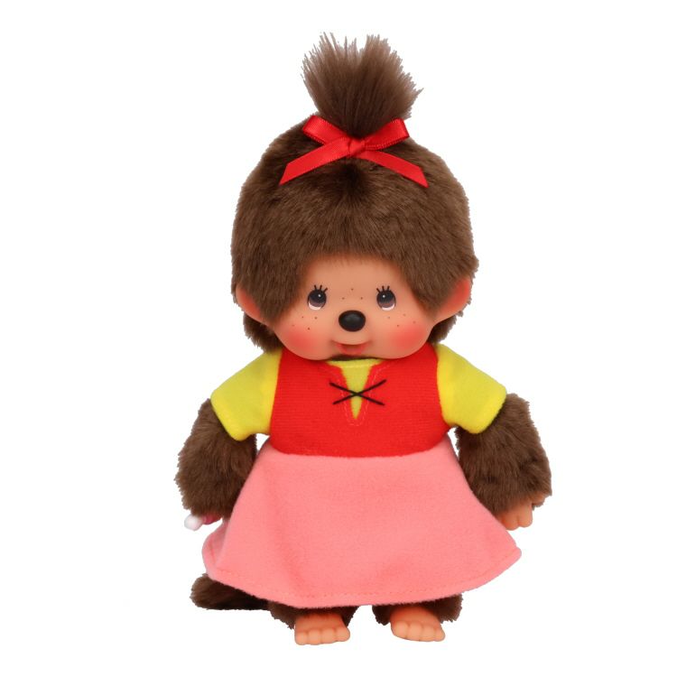 Heidi x Monchichi | Plush Toy Plush Doll H21.5×W13×D7.5cm (Girl)