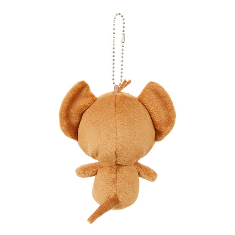 Monchhichi | Mascot Holder Plush Keychain Bag Charm SS H11×W8×D6cm (Tom & Jerry - Jerry)