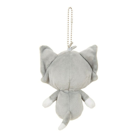 Monchhichi | Mascot Holder Plush Keychain Bag Charm SS H11×W8×D6cm (Tom & Jerry - Tom)