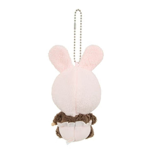 Monchhichi | Sekiguchi Bebichhichi Mascot Holder Plush KeyChain 13×6.5×7cm (Rabbit)