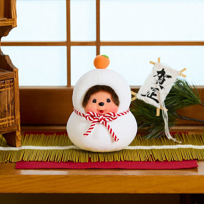 Monchhichi | Plush Toy Plush Toy Kagami Mochi 16×12×11cm