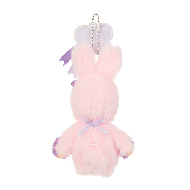 Monchhichi | Chimutan Bunny Mascot Holder Plush Keychain Bag Charm H16.5×W8.5×D5.5cm (Happy Color)