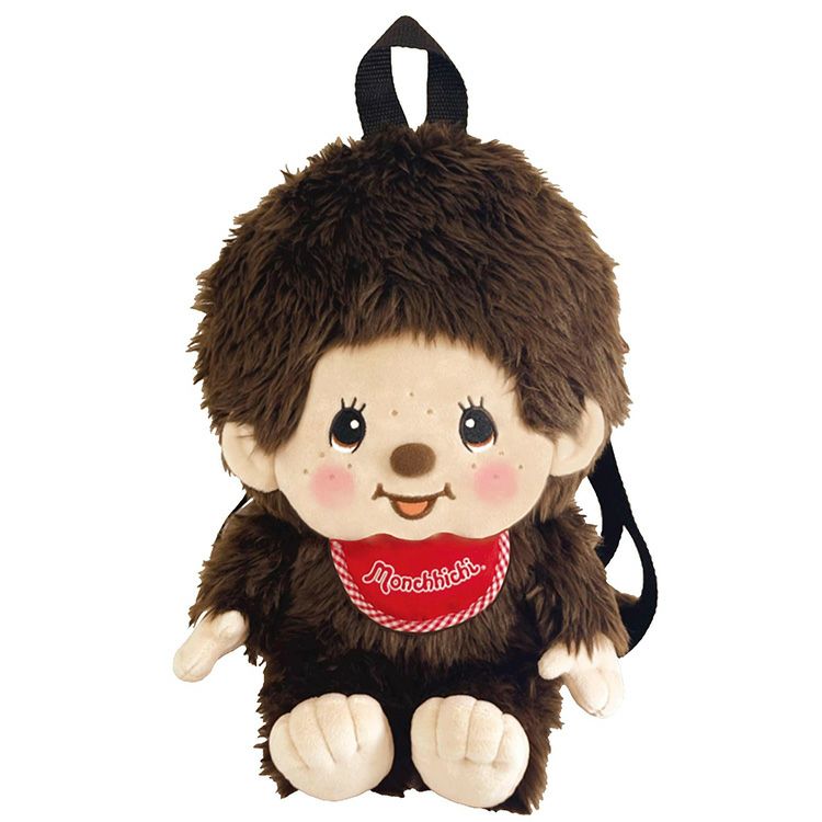 Monchhichi | Monchhichi Plush Backpack 32×W22×34cm (Monchhichi-kun Boy)