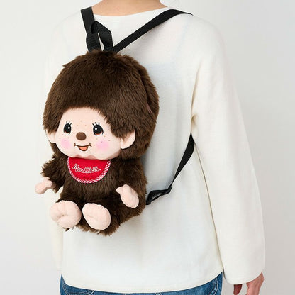 Monchhichi | Monchhichi Plush Backpack 32×W22×34cm (Monchhichi-kun Boy)