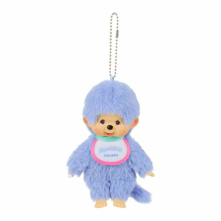 Monchhichi | Plush Keychain Bag Charm 135×85×55m (Color Blue)