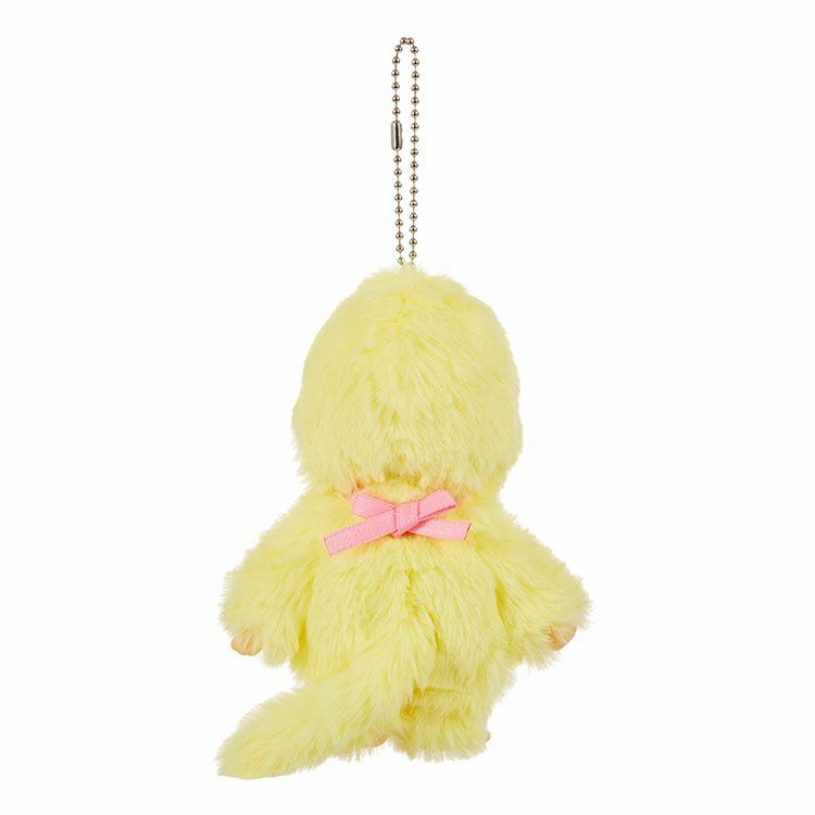 Monchhichi | Plush Keychain Bag Charm 135×85×55m (Color Yellow)