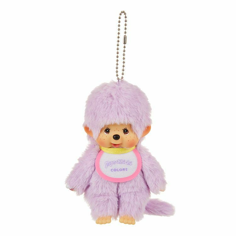 Monchhichi | Plush Keychain Bag Charm 135×85×55m (Color Purple)