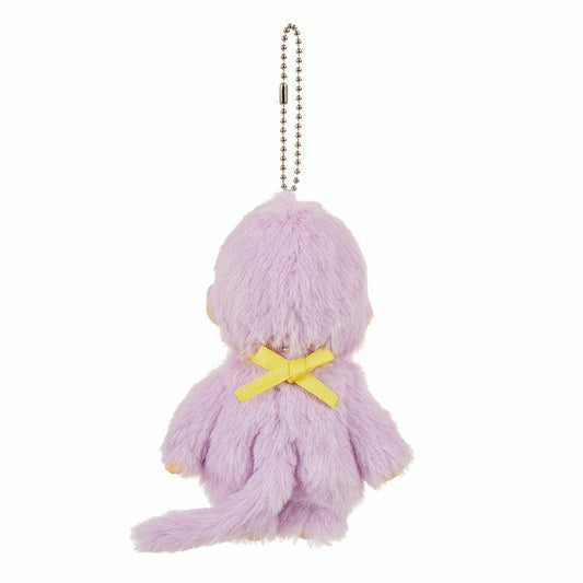 Monchhichi | Plush Keychain Bag Charm 135×85×55m (Color Purple)