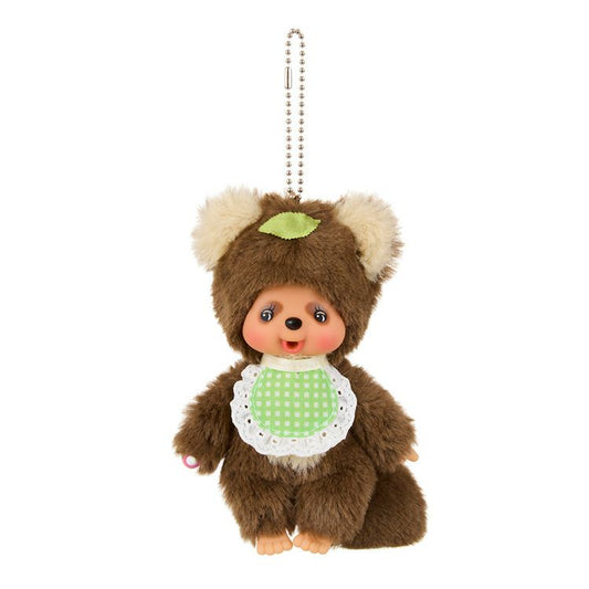 Monchhichi | Plush Keychain Bag Charm H16.5×W8.5×D5.5cm (Tanutanu)