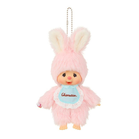 Monchhichi | Plush Keychain Bag Charm H16.5×W8.5×D5.5cm (Chimutan Smile)