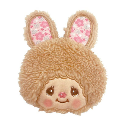 Monchhichi | Mascot Coin Case Purse H14 x W10 x D1.5 cm (Rabbit Sweet Brown Chimtan)