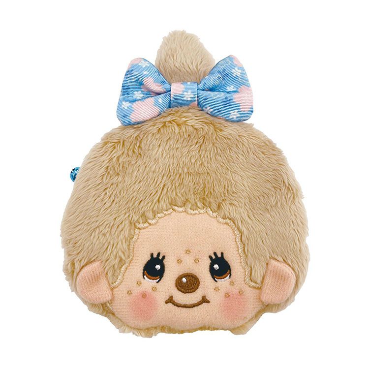 Monchhichi | Mascot Coin Case Purse H14 x W10 x D1.5 cm (Monchhichi-chan)
