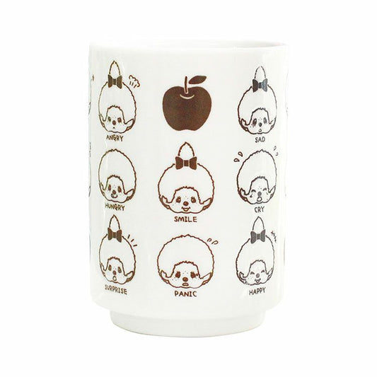 【Made in Japan】Monchhichi | Teacup Hot Water Cup Φ7.2×H10.2cm