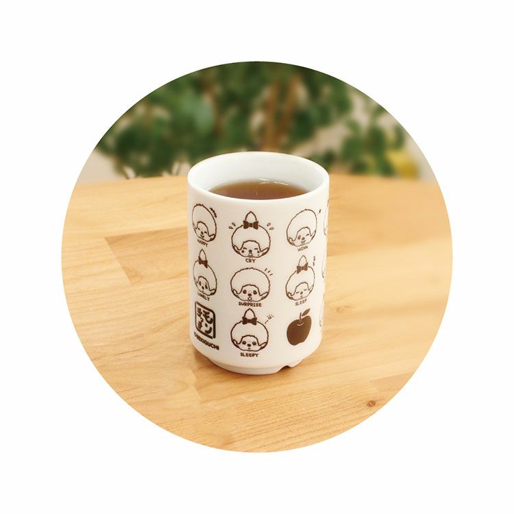 【Made in Japan】Monchhichi | Teacup Hot Water Cup Φ7.2×H10.2cm