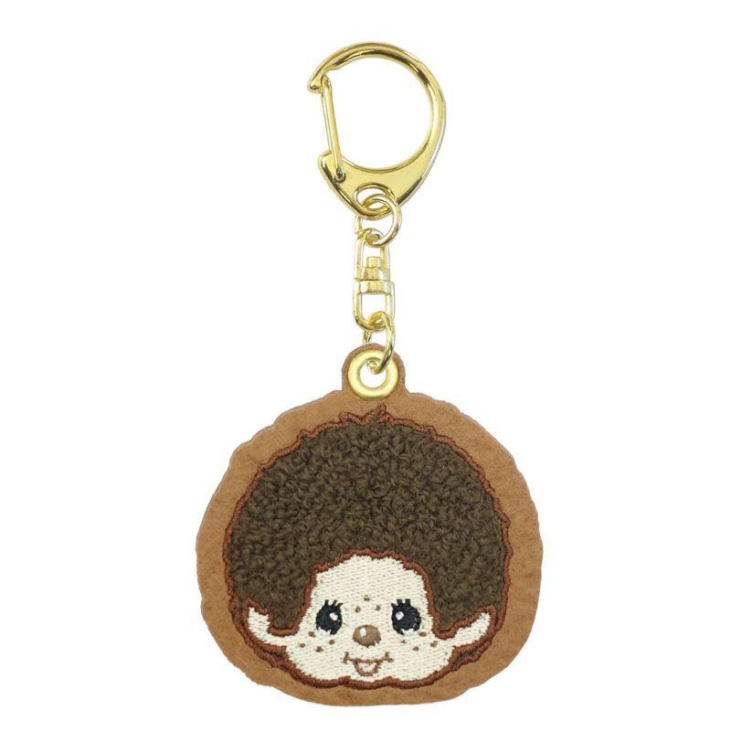 Monchhichi | Sagara Embroidered Felt Keychain 101x72x5mm (Monchhichi-kun)