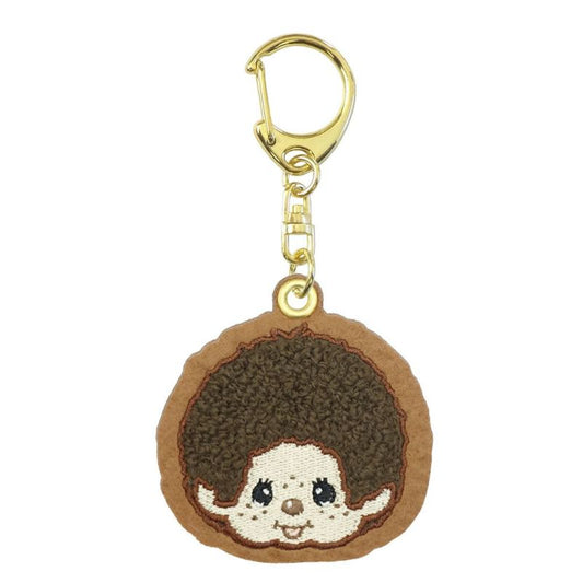 Monchhichi | Sagara Embroidered Felt Keychain 101x72x5mm (Monchhichi-kun)