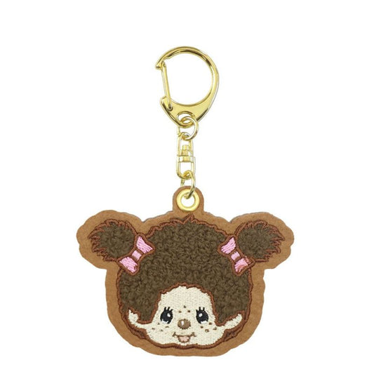 Monchhichi | Sagara Embroidered Felt Keychain 101x72x5mm (Monchhichi-chan)