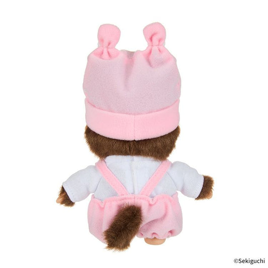 Monchhichi | Bebichhichi Plush Toy Plush Doll 135×100×70mm (Revival Dance Party Babychichi Dress Type Girl Rabbit)