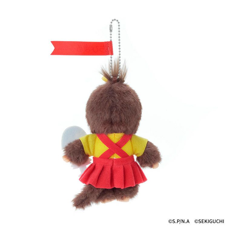 Monchhichi x Chibi Maruko-chan | Keychain Bag Charm Mascot Holder 160x100x55mm