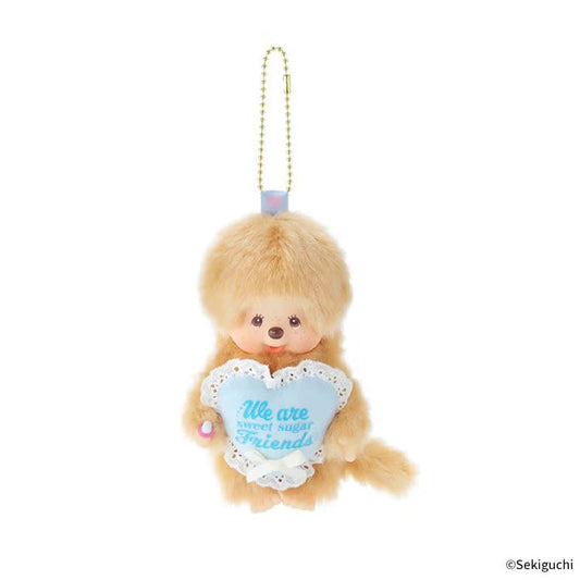 Monchhichi | Plush Keychain Bag Charm 170x85x55mm (Sweet Sugar Boy)