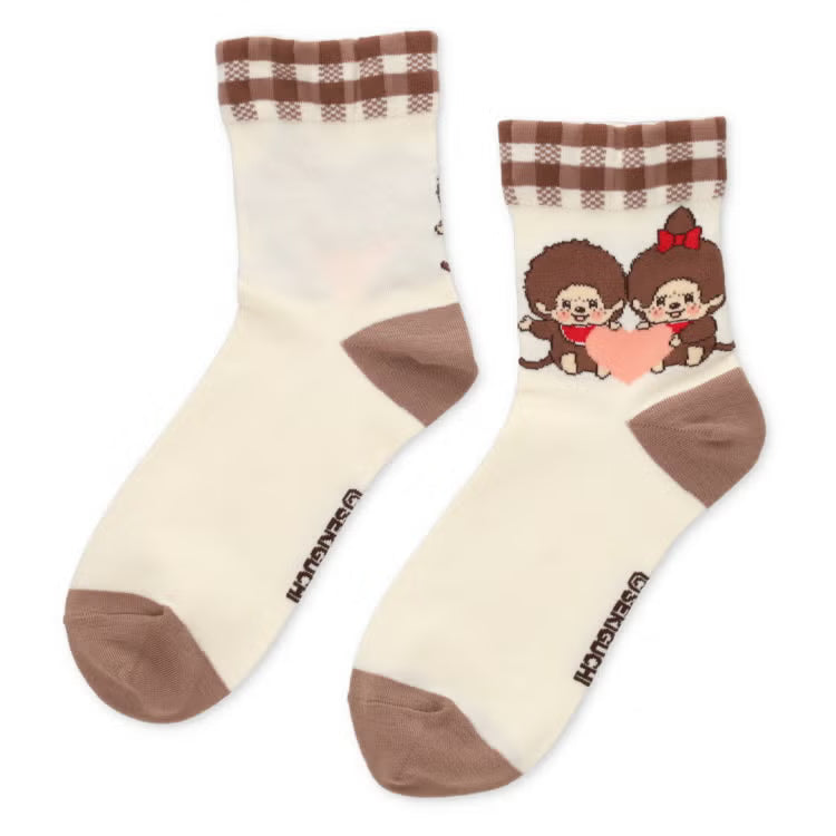 Monchhichi | Low Crew Socks 23-25cm