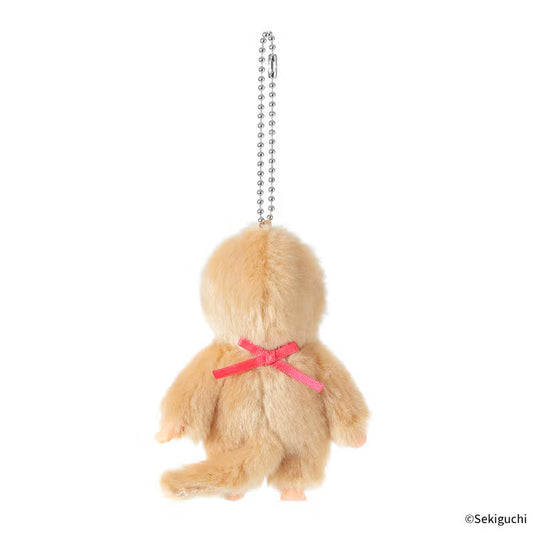 Monchhichi | Beige Mini Keychain Bag Charm 100x75x40mm (Boy)