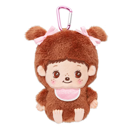 Monchhichi | Babychichi Girl Mascot Pouch Keychain 145x130x35mm (Cinema Collection)