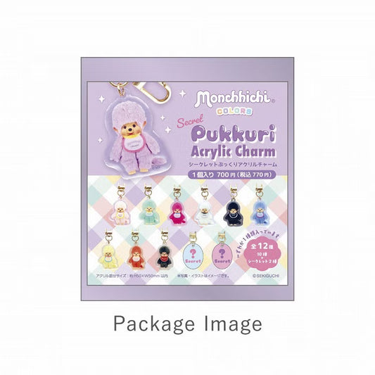 Monchhichi | Secret Puffy Acrylic Charm Blind Box 55x50mm or less