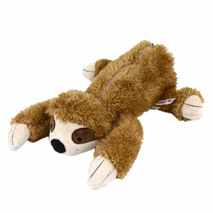 Nici | Sloth Figurine Pouch Pencil Case 20×26×8Cm 礼祺 毛绒笔袋/收纳/铅笔盒 树懒