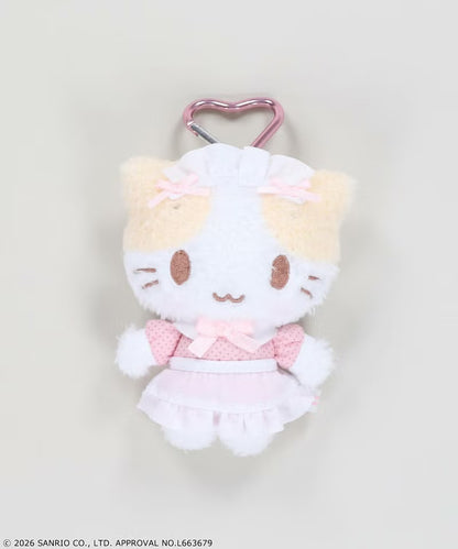 SANRIO | Masyumaro Mascot Holder Bag Charm Keychain 90×55×140mm (Maid Server)