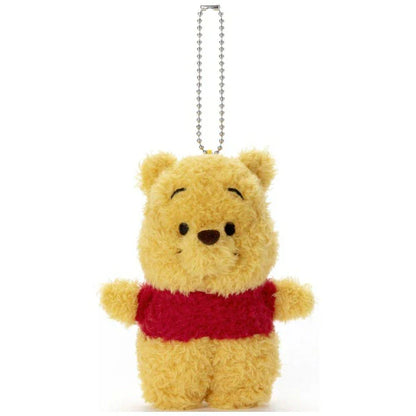 Disney | Winnie The Pooh Fluffy Mascot Holder Plush Keychain W95×H120×D60Mm
