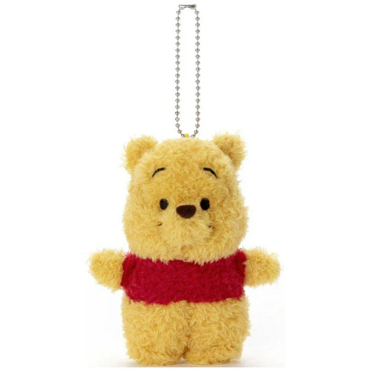 Disney | Winnie The Pooh Fluffy Mascot Holder Plush Keychain W95×H120×D60Mm