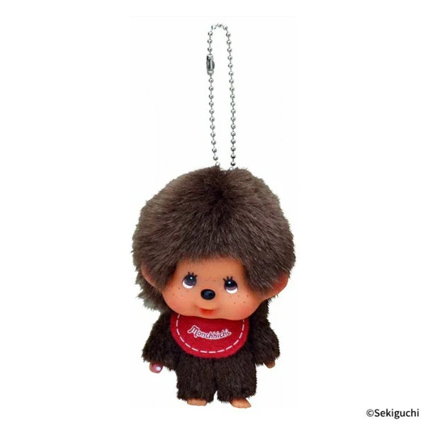 Monchhichi | Mascot Holder Plush Keychain Bag Charm SS H11×W8×D6cm (Boy)