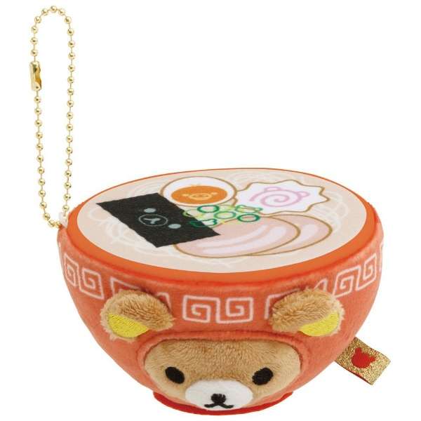 San-X | Rilakkuma Mascot Holder Plush Keychain W100Mm×H70Mm×D100Mm (Chinese Style)