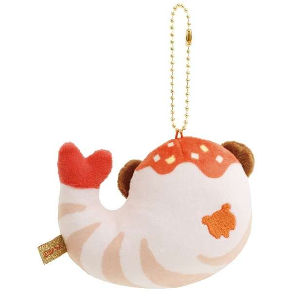 San-X | Rilakkuma Chairoikoguma Mascot Holder Plush Keychain W100Mm×H70Mm×D100Mm (Chinese Style)