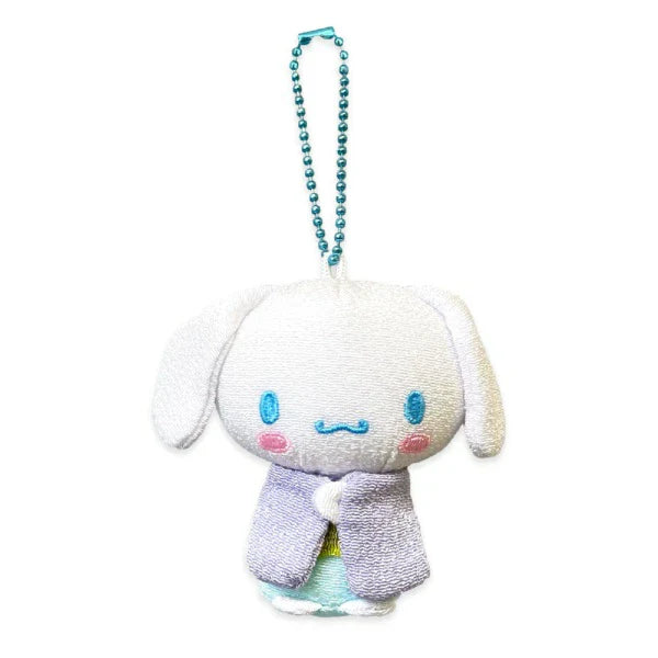 SANRIO | Cinnamoroll Mascot Holder Plush Keychain 8cm (Kimono)