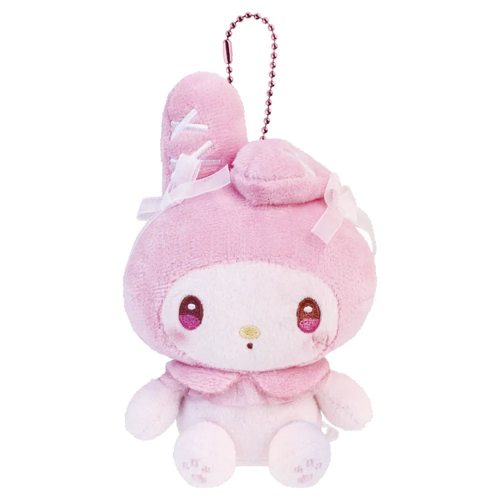 SANRIO | My Melody Mascot Holder Bag Charm Plush Keychain 70×95×145mm (Ballet Core)