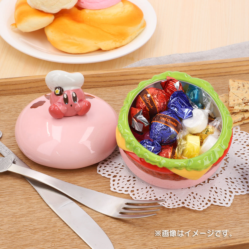 Kirby | Porcelain Box Cocotte Burger Kirby Café H125×W105×D105Mm ///