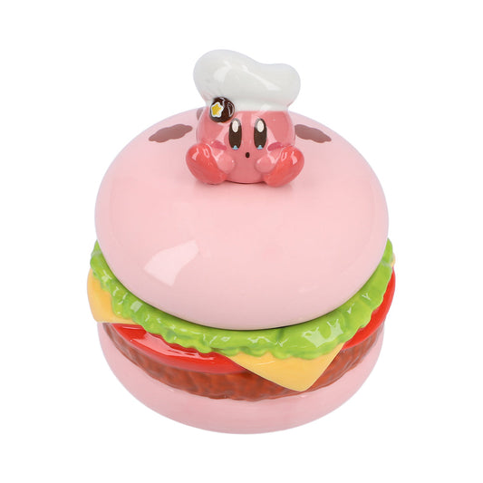 Kirby | Porcelain Box Cocotte Burger Kirby Café H125×W105×D105Mm ///