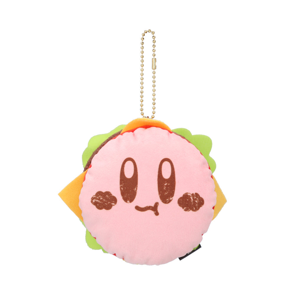 Kirby | Kirby Burger Mascot Holder Keychain W130×H130×D85Mm