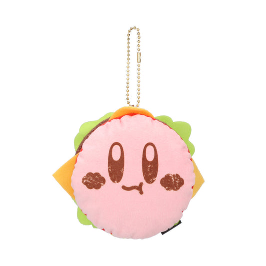 Kirby | Kirby Burger Mascot Holder Keychain W130×H130×D85Mm