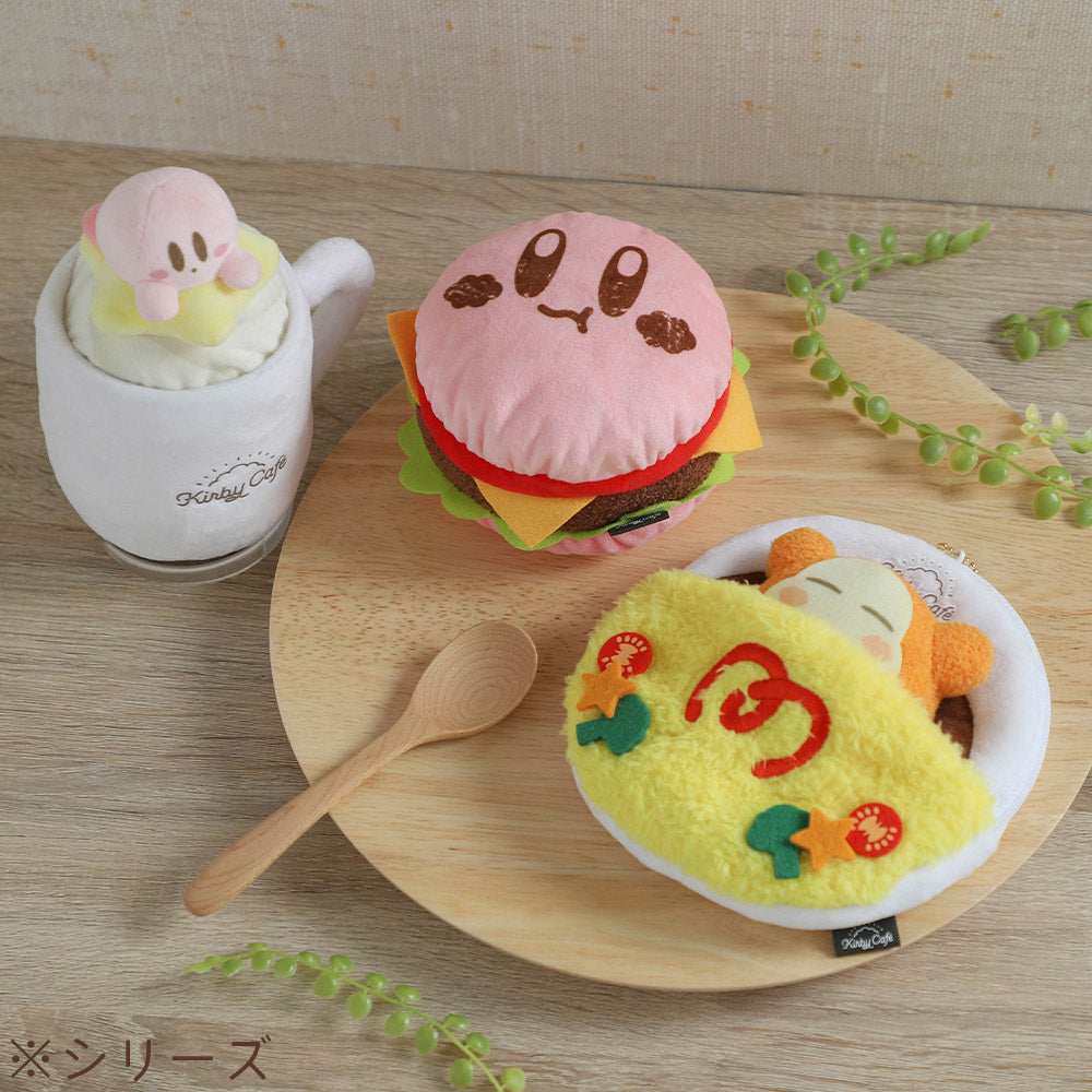 Kirby | Kirby Burger Mascot Holder Keychain W130×H130×D85Mm
