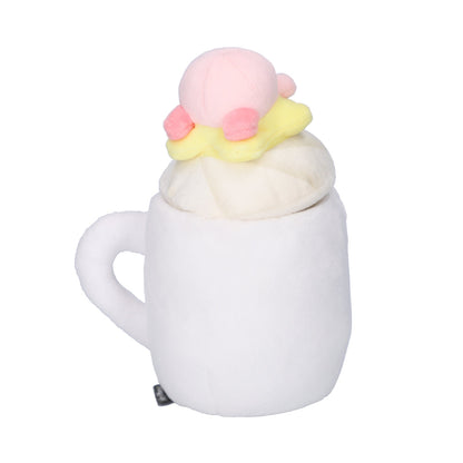 Kirby | Marshmallow-O-Lait Plush Case Mug W130 X H150 D85 Mm