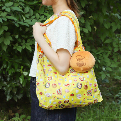 Kirby | Bread Foldable Eco-Bag Keychain W430×H600×D85Mm