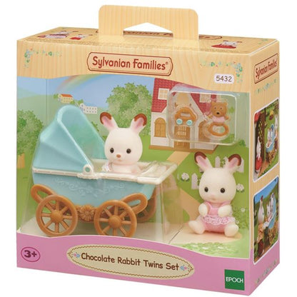 Sylvanian Families | Chocolate Rabbit Twins Set